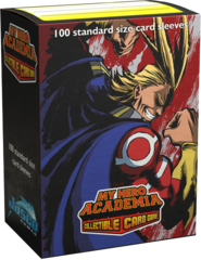 Dragon Shield 100CT Box Matte Art Sleeves My Hero Academia All Might Flex